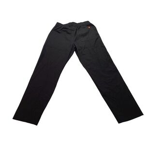 Happy Chef HC50 Black Chef Pants Men's 30x31 Elastic Waist Stretch NEW NWT
